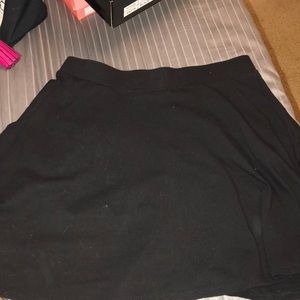 Black Skater Skirt